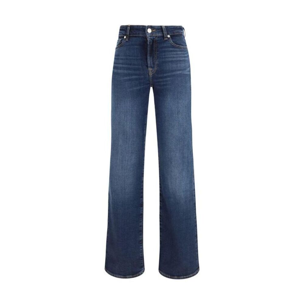 7FOR Cotton Bootcut Jeans Women Blue Jeans & Pants